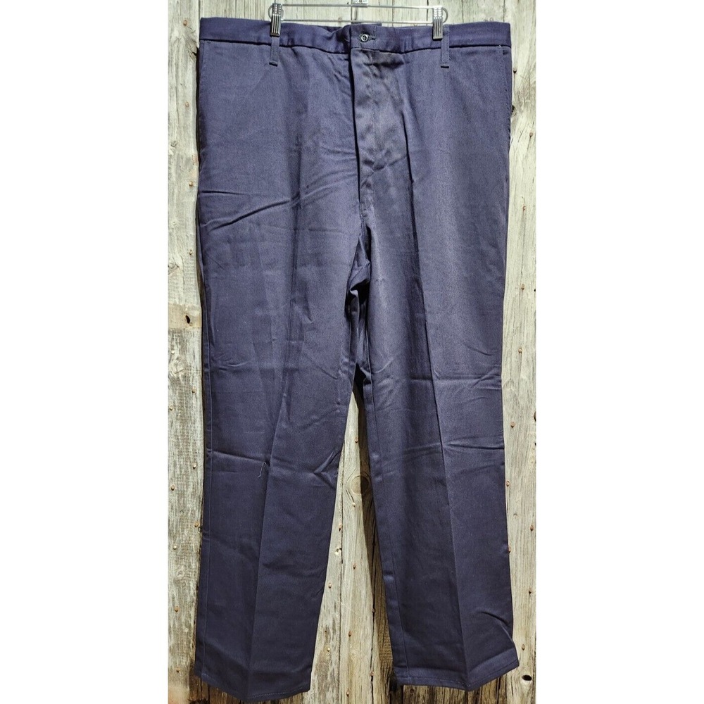 G&K Services Protect FR Pants Mens 42 Navy Blue Westex UltraSoft CAT 2 NFPA 2112